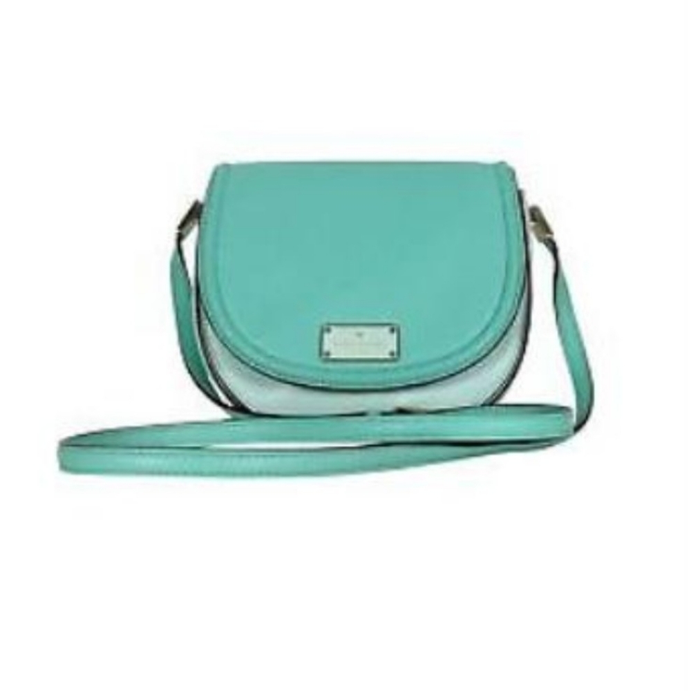 Kate Spade Oliver Street Lilly Pebbled Leather Crossbody Saddle Bag
